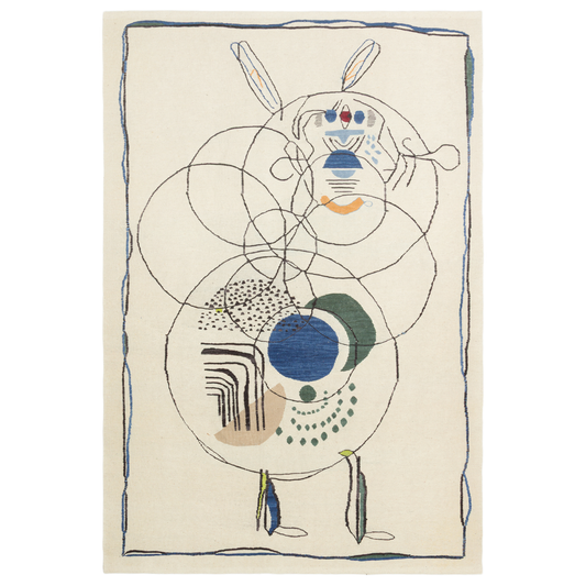 "UZAYA GİDEN İLK KADIN ASTRONOT", Elçin Göktan, El dokuması kilim