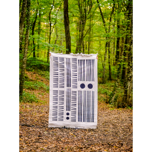 "BÜYÜKANNEMİN BAHÇESİ", Bilge Kalfa, Pamuklu Kilim