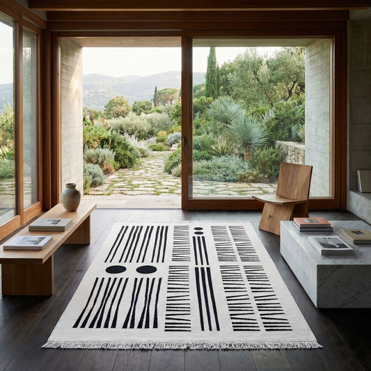 "BÜYÜKANNEMİN BAHÇESİ", Bilge Kalfa, Pamuklu Kilim