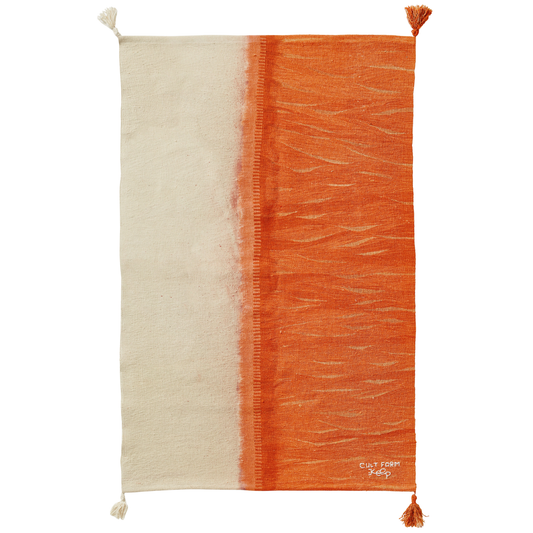 "SAFFRON", Merve Abedan - Cult Form, El dokuması kilim