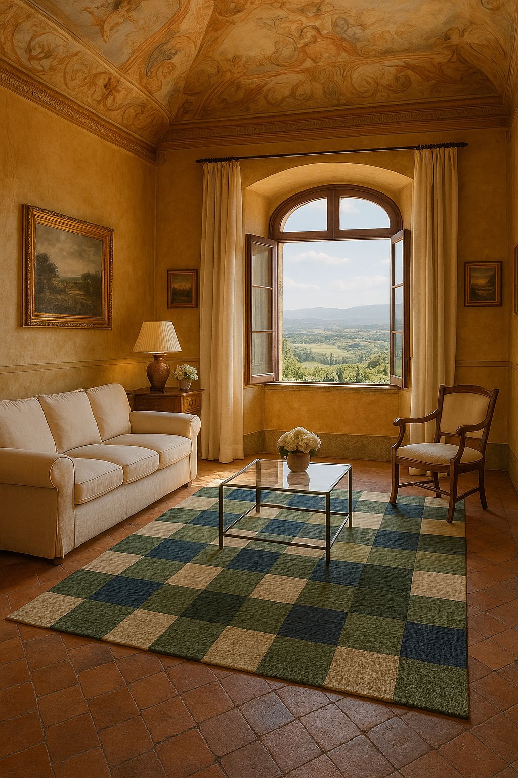 "ÇİZGİ", Eylem Yılmaz Kumru, El dokuması kilim