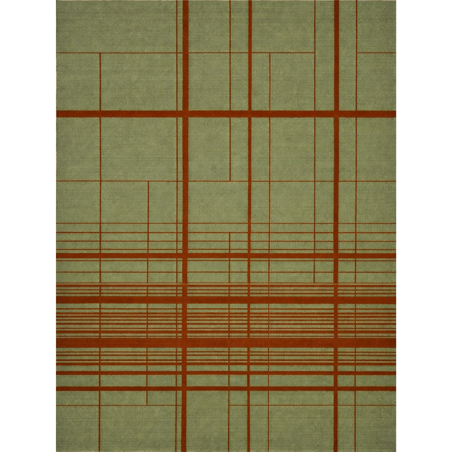 "GÜN BATIMI", Senem Akçay, El dokuması kilim