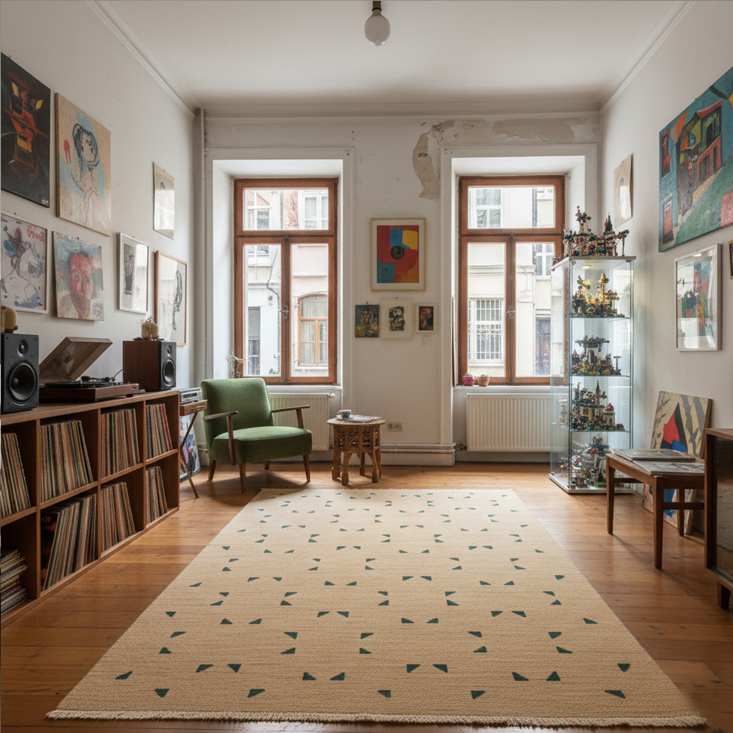 "HAYAT", Senem Akçay, El dokuması kilim