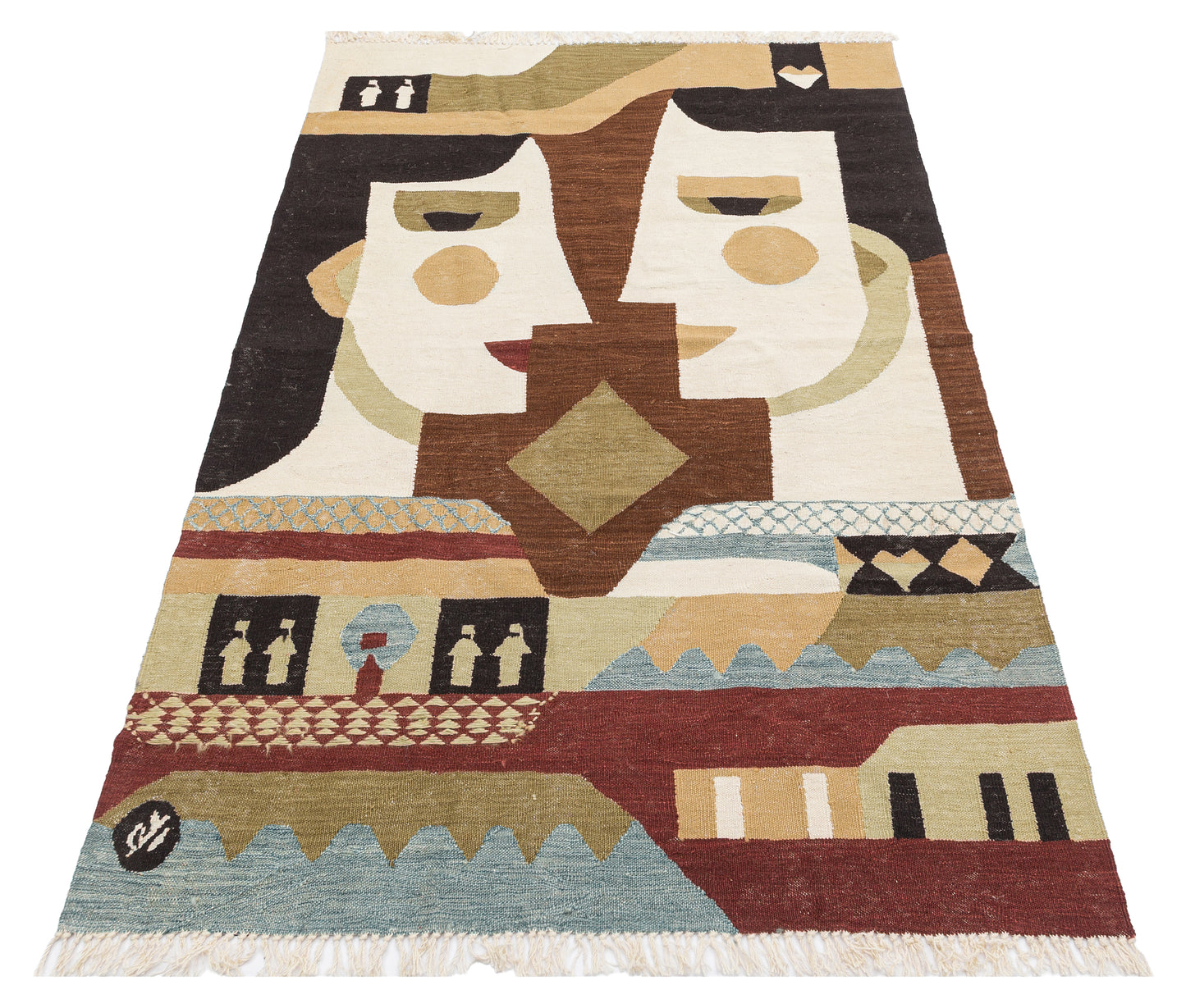 "ALİ DESİDERO", Zeynep Tuti Kara, El dokuması kilim